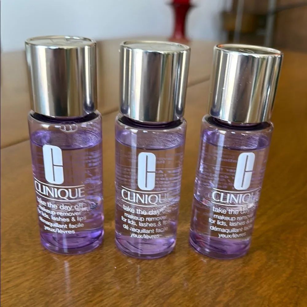 CLINIQUE “take the day off “ makeup remover x 3